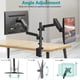 thumbnail image 4 of Soporte doble para monitor WALI GSDM002 de 13 a 32 pulgadas para pantallas de 8 kg, 4 of 9