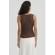 thumbnail image 3 of Polera Mujer Recogido Café Oscuro, 3 of 8