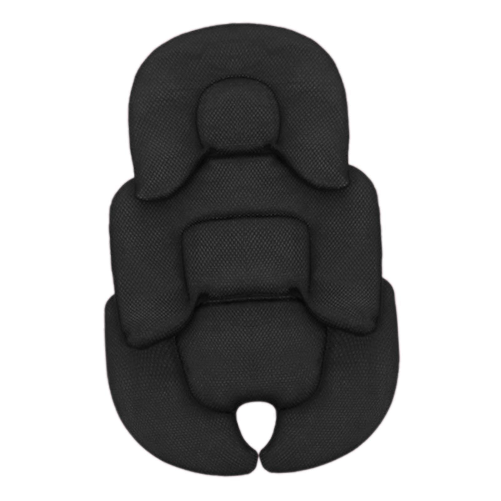 Bothyi - Cojín Para Cochecito De Bebé, Cómodo Asiento Suave Para Cochecito De Bebé, Negro