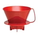 thumbnail image 1 of Cono Filtro de Café Fino Tamaño 4 Rojo para 8-12 Tazas, 1 of 8