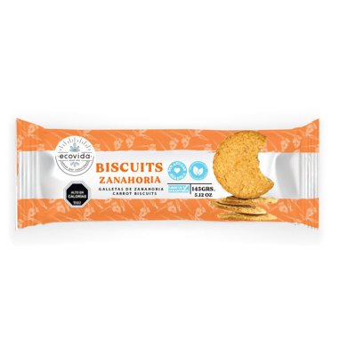 Galleta De Zanahoria Carrot Biscuits 145 G Ecovida
