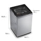 thumbnail image 2 of Lavadora Automática 18Kg Carga Superior MDWMT18S Silver, 2 of 13