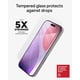 thumbnail image 3 of Protector de pantalla ZAGG Glass Elite para iPhone 17 Pro, 3 of 9