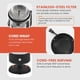 thumbnail image 4 of Cafetera eléctrica Elite Gourmet EC812 de acero inoxidable, 12 tazas, 4 of 7