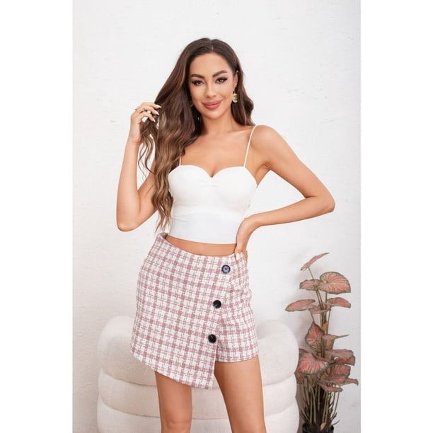 Mini Falda Short Mujer Juvenil Casual Tendencia 0120