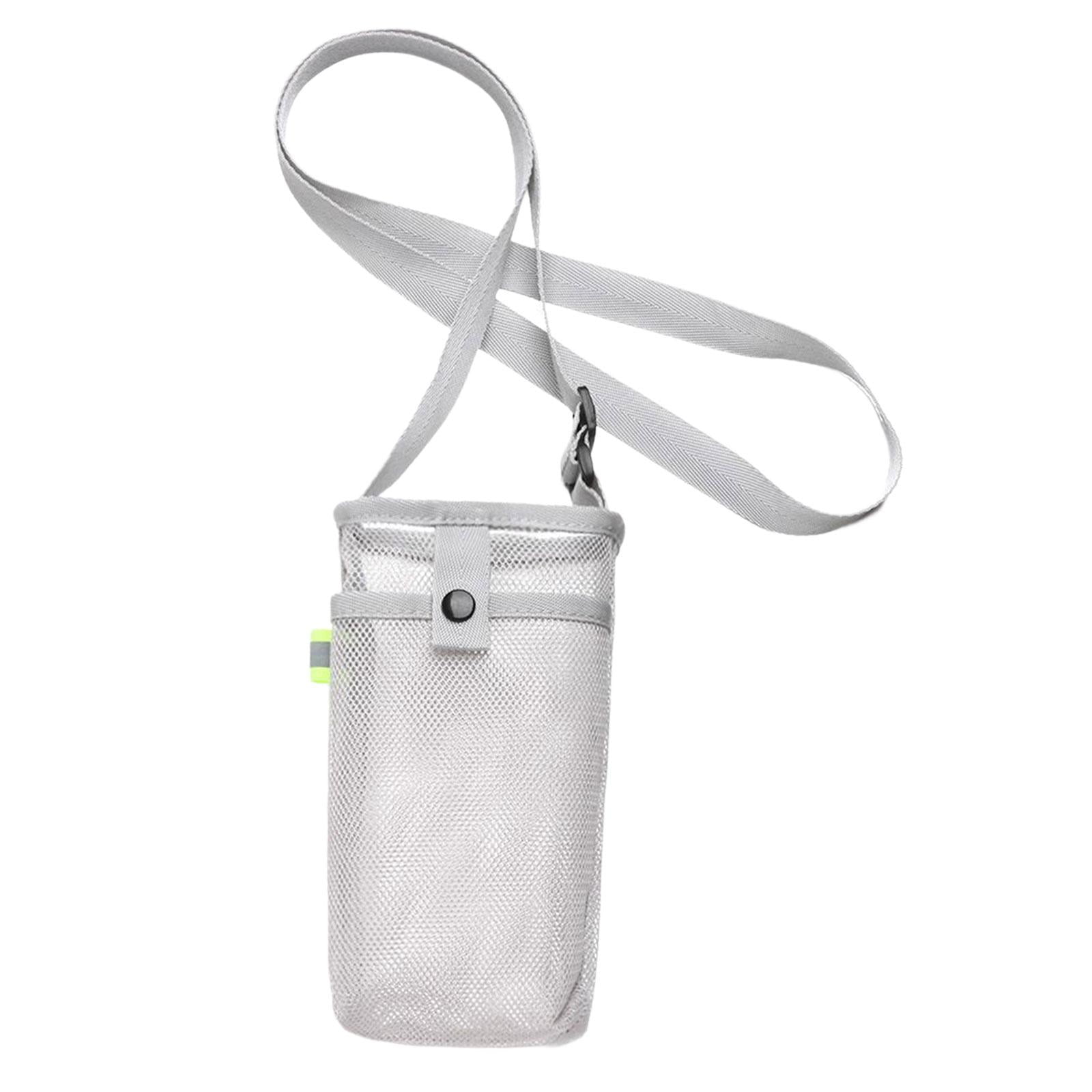 Ioensy - Funda Para Botella De Agua Deportiva, Funda Para Botella De Agua Portátil Para Gimnasio, Camping, Picnic, Gris