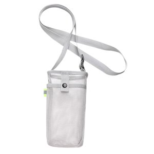 Ioensy - Funda Para Botella De Agua Deportiva, Funda Para Botella De Agua Portátil Para Gimnasio, Camping, Picnic, Gris