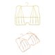 thumbnail image 1 of 2 Uds Sujetador Colgante Estante Maniquíes Ropa Interior Perchas Para Exhibición, 1 of 3