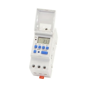 Soliot - Timer Digital Programable Riel Din 220V 16A