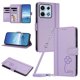 thumbnail image 1 of Funda Cartera Trébol para PT33-MOTO Edge 70 Max 5G con Ranuras Tarjetas y Carga Inalámbrica Morado claro, 1 of 6