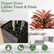 thumbnail image 5 of Árbol artificial TNGGNT 150 cm Dracaena de seda con maceta blanca, 5 of 9