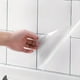 thumbnail image 2 of 1 Roll, Plastic Oil Proof Wall Sticker Wallpaper, Thick Kitchen Backsplash Wall Protector Transparent Self-Adhesive Sticker, Matte Clear Waterproof Oil-Proof Scratch Resistant Paper For Kitchen Cupboa, 2 of 2