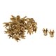 thumbnail image 4 of 30x aleación rastas cuentas trenzas tubos fabricación de joyas diy pulsera colgantes de oro, 4 of 5