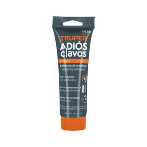 Adhesivo De Montaje Adios Clavos 140Grs - Truper