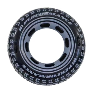 Bothyi - Anillo De Natación Inflable, Flotadores De Piscina Resistentes, Patrón De Neumático, Tubo De Vacaciones Engrosado, Juguete De 26Cm