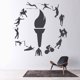thumbnail image 2 of Decomural Olympic Torch Sports Wreath WS-47445, 2 of 2