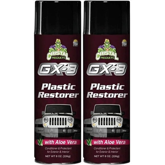 Restaurador de Plástico Cristal Products 226 g 2 uds Aloe Vera