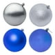 thumbnail image 2 of Set de 20 esferas azul/plata 10 cms, 2 of 2