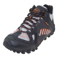 Zapatilla Outdoor Negro/Gris/Naranjo Vía Franca