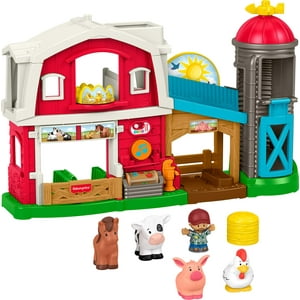 Granja De Animales Toy Fisher Price, Gente Pequeña, Cariñosa Y Divertida
