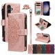 thumbnail image 1 of Para Samsung Galaxy S23 FE 5G Funda Tipo Billetera, 9 Ranuras para Tarjetas Bloqueo RFID Bolso Cruzado Cubierta de Cuero, Bolsillo con Cierre, Correa de Muñeca y Hombro Desmontable, Funda Protectora, 1 of 11