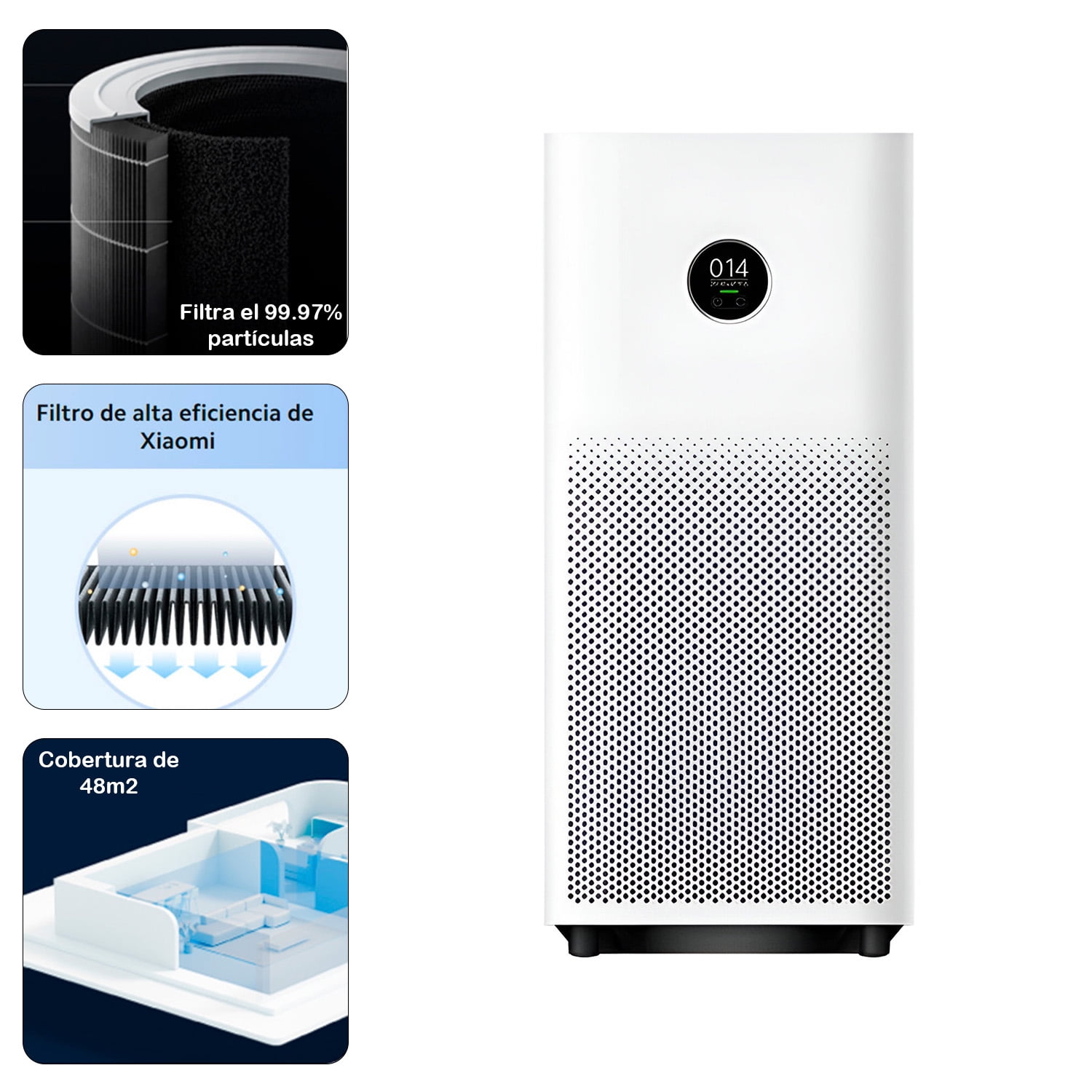 Purificador Aire Xiaomi Smart Air Purifier 4 Eu