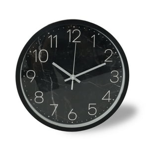 Inspiracci - Reloj Decorativo Pared Clásico Negro 30 Cm