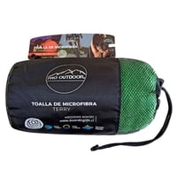 Pro Outdoor - Toalla Microfibra Terry Verde Verde L