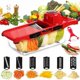 thumbnail image 2 of Cortador Picador Verduras 6 En 1 Mandilona Rallador Cocina, 2 of 7