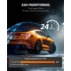 thumbnail image 5 of Dash Cam con espejo WOLFBOX G840S 12 4K con cámara trasera de 32 GB, 5 of 9