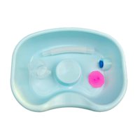 Magideal - Lavabo De Cabecera Con Cojín Para La Cabeza, Reutilizable, Con Manguera Retráctil De 150Cm, Estación De Lavado De Cabello Para Salón En Casa, Postrado Verde Claro