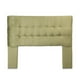 thumbnail image 1 of Respaldo Cama King Felpa Verde Oliva Alicante CP, 1 of 2