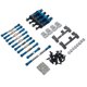 thumbnail image 4 of Kit De Metal De Repuesto RC Soporte De Choque Para Camiones De Automóvil WPL HengLong FY Azul, 4 of 5