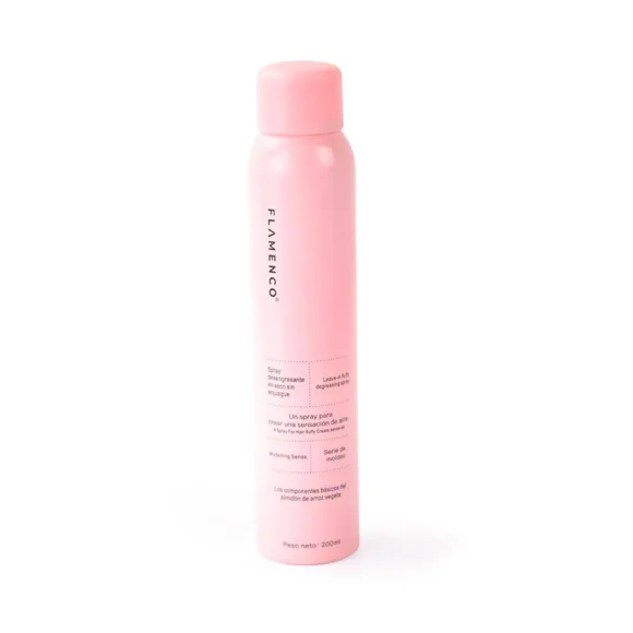 Pack Flamenco Shampoo Desengrasante Spray En Seco 200 M 2u
