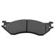 thumbnail image 4 of Kit de frenos traseros TRQ de cerámica ventilados para Dodge Ram 3500, 4 of 9