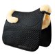 thumbnail image 1 of Cojín de Silla de Piel de Oveja Woolous para Doma Negro Beige 1,6 kg, 1 of 9