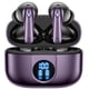 thumbnail image 1 of VEATOOL P91 Auriculares Inalámbricos, Auriculares Bluetooth V5.4 Estéreo con Micrófonos de Cancelación de Ruido, 60 Horas de Reproducción, Estuche Mini con Pantalla LED Dual, 1 of 7