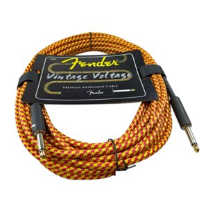 Genérico - Cable De Instrumento Eléctrico Cable De Guitarra Para Amplificador De Altavoz De Guitarra Eléctrica 3M Rojo Amarillo