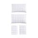 thumbnail image 4 of Sábanas de franela Eddie Bauer de tamaño completo Westridge Plaid Blue, 4 of 7