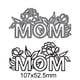 thumbnail image 5 of Troquel Metálico Mom Rosa Para Elaboración De Tarjetas, 5 of 7