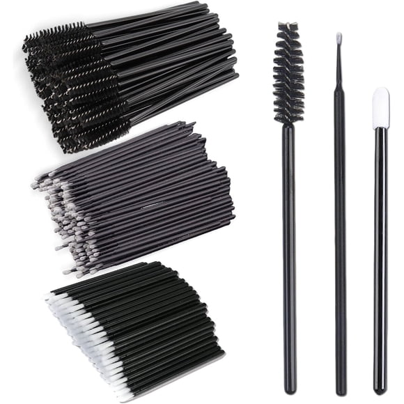 Kit Extensión de Pestañas DWNDN 200pcs Cepillos Desechables