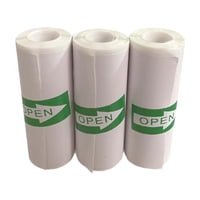 Magideal - Papel De Impresora Para Mini Impresora, Resistente Al Agua, Papel De Impresión Diy, Calcomanía Imprimible Para Código De Barras, Etiqueta De Nombre, D 3Pcs Adhesivos Térmicos