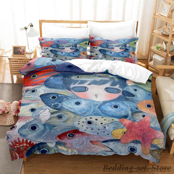 Aya TakanoBedding Set Bed Set Adult Kid Bedroom Duvetcover Sets parure de lit Bed