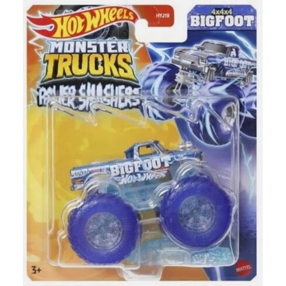 Camión Monster Truck Hot Wheels Bigfoot 2024 Power Smashers de Juguete
