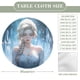 thumbnail image 2 of Frozen: Elsa, princesa-theme Fitted Round Tablecloths Elastic Edged Table Covers Waterproof Table Cloth for Kitchen Holiday Party Tables Decor 120cm, 2 of 6