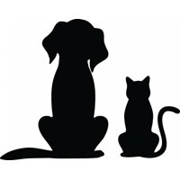 Rienda Libre Graphics - Decomural Best Friends Dog Cat Ws-45652