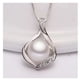 thumbnail image 2 of Collar perla plata 925, 2 of 3