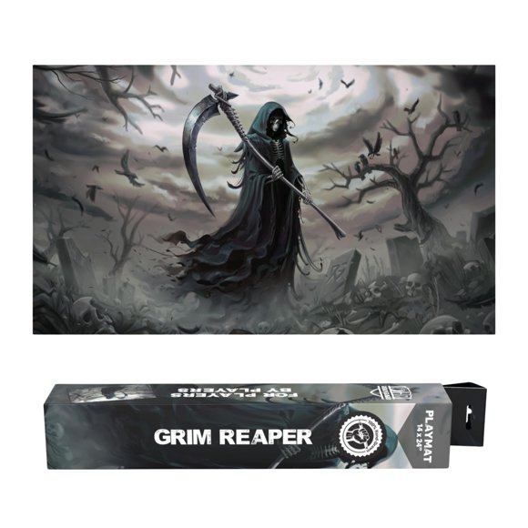 Alfombrilla de juego Realm Guard Grim Reaper 36x61 cm TCG MTG