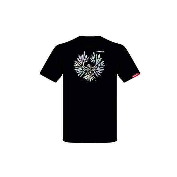 Polera SRAM Manga Corta Eagle Negro