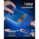thumbnail image 5 of Protector de pantalla Mkeke para iPhone 17 Pro Max, 3 unidades, 6.9", 5 of 7